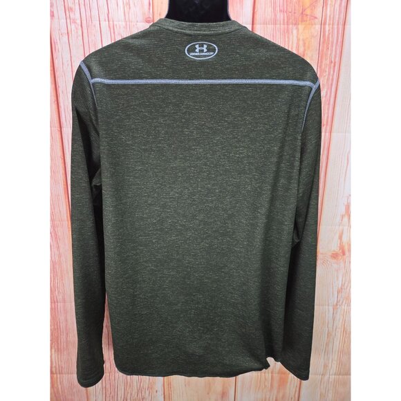 Under Armour Mens Loose Fit HeatGear Long Sleeve Top Large - Picture 2 of 7